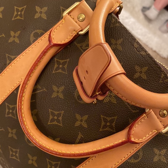 Authentic Louis Vuitton Monogram AB Keepall 50 Duffle Bag. - Picture 3 of 10